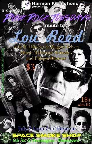 Image: A Special Punk Rock Tuesdays Tribute to Lou Reed