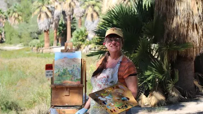 Image: TPAPS Paint Out in the Parks Demo, Paint Out & Wet Painting Sale