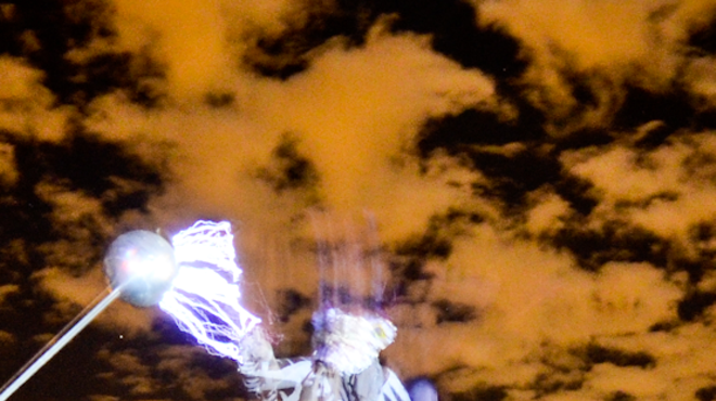 Image: Electrical Storm on the Moon