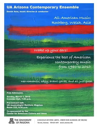 Image: Arizona Contemporary Ensemble - Daniel Asia, conductor