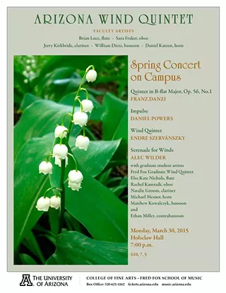 Image: Arizona Wind Quintet Spring Concert