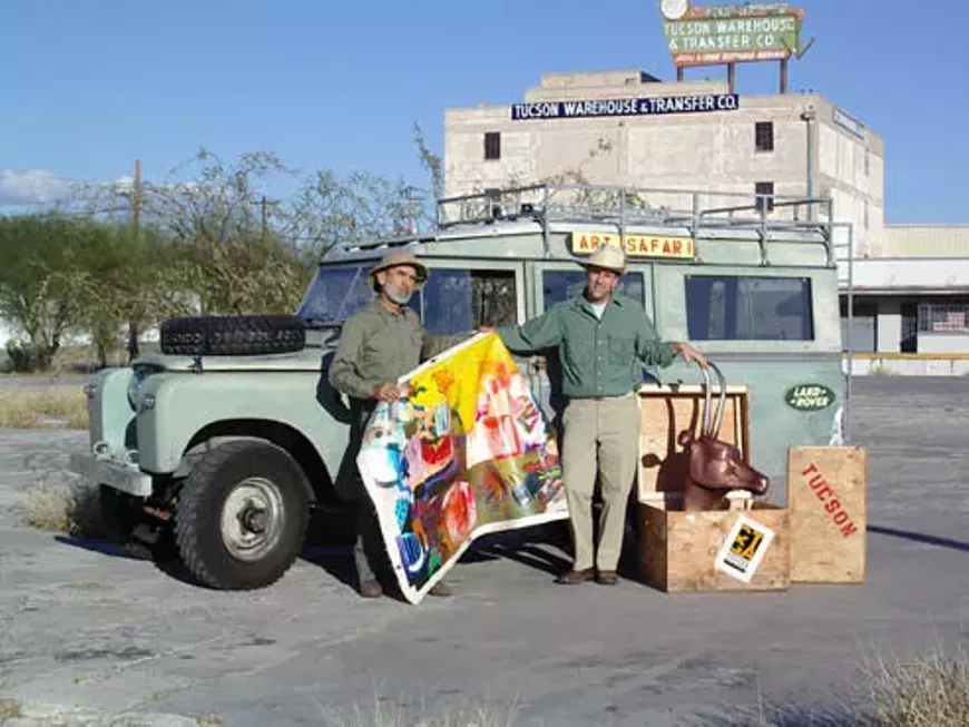 Art Safari hunters in deep wilds of downtown