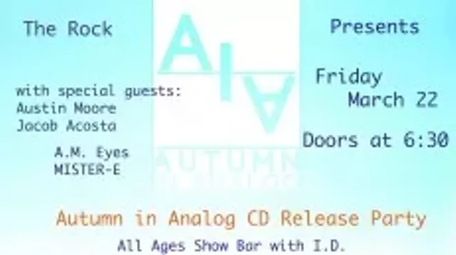 Image: Autumn In Analog CD Release Party
