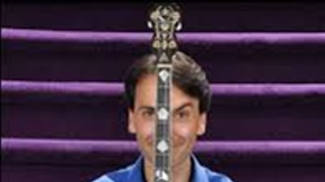 Image: Banjoist Peter Mezoian