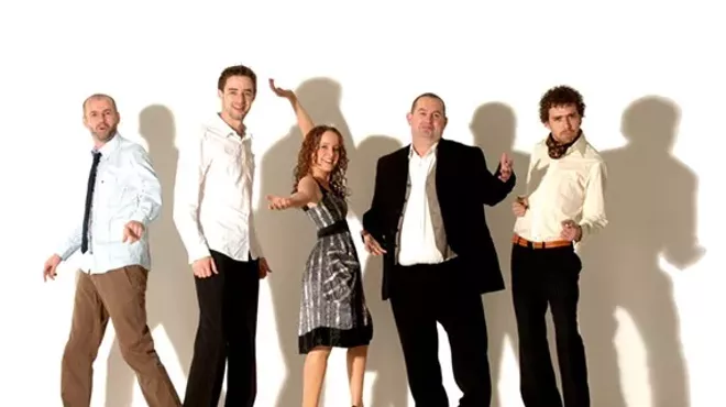 Image: Beoga, from Ireland with dancers