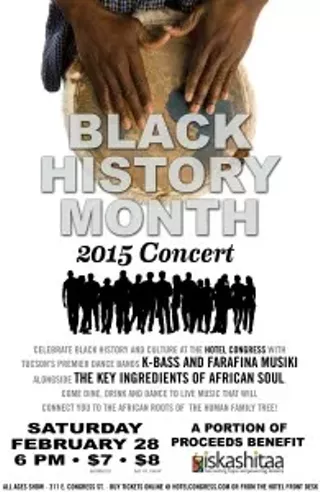 Image: Black History Month Charity Concert at the Historic Club Congress.