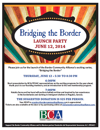 Image: Border Community Alliance “Bridging the Border” Lecture and Education Series Launch Party