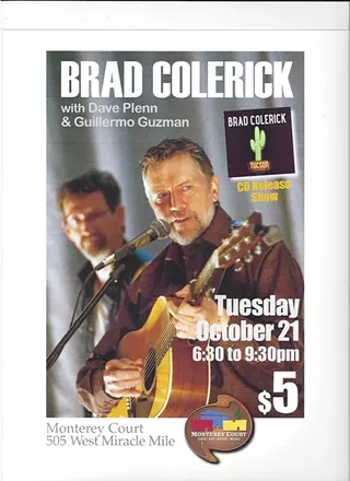 Image: Brad Colerick CD Release Party "Tucson"
