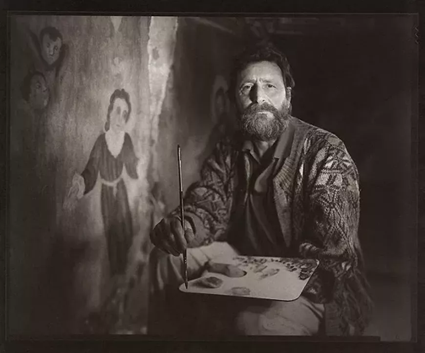 Carlo Giantomassi, lead conservator of the 1997 San Xavier Restoration project
