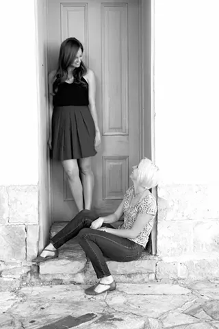 Image: Celeste Amadee and Stephanie Meryl w/ The Long Wait