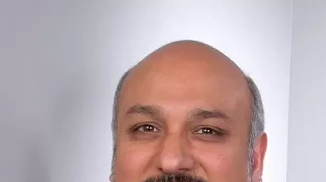 Image: Cesareo Moreno at the Tucson Museum of Art