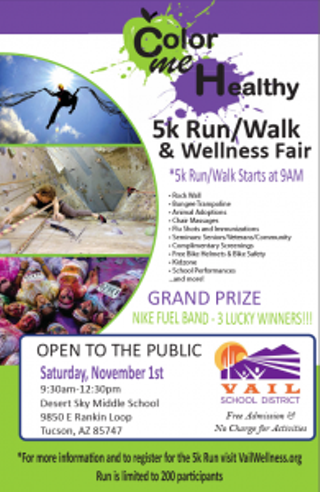 Image: Color Me Healthy 5k Run/Walk & Wellness Fair