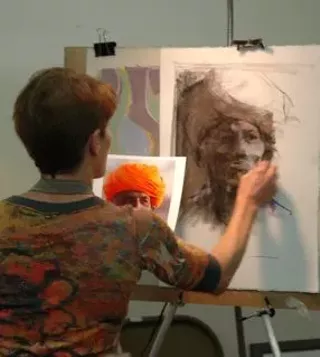 Image: Dawn Emerson Pastel Workshop