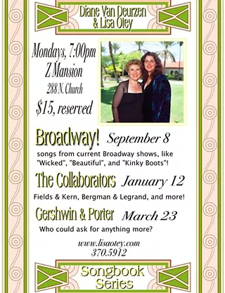 Image: Diane Van Deurzen & Lisa Otey: Gershwin & Porter