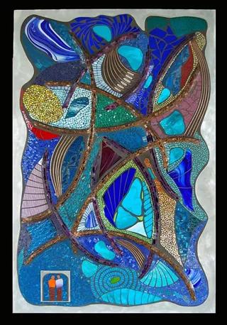 Image: Fifty Year Review-Mosaic Artist and Sculptore-Aureleo Rosano