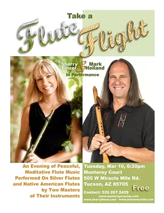 Image: Flute Flight w/ Sherry Finzer & Mark Holland