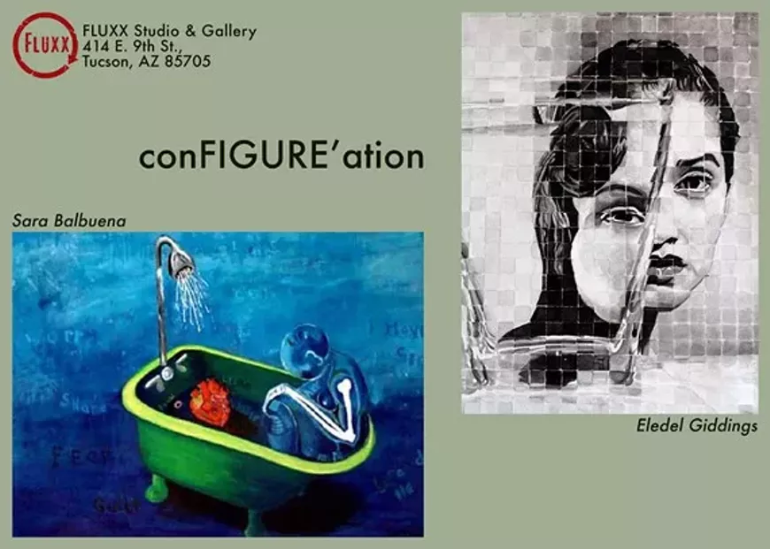 Fluxx Studio & Gallery presents conFIGURE'ation Art Exhibit 4-4-2015
