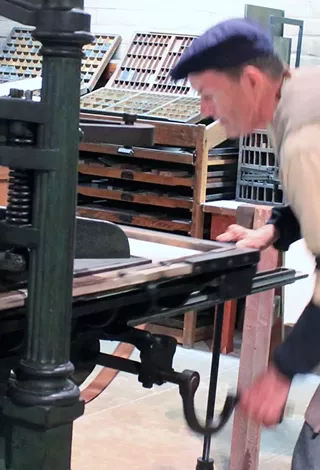 Image: Frontier Printing Press Demonstrations