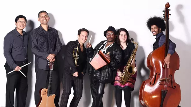 Image: Gabriel Alegria's Afro-Peruvian Jazz Sextet