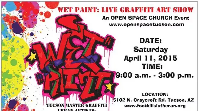 Image: WET PAINT: Live Graffiti Art Show & Sale