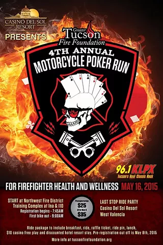 Image: Greater Tucson Fire Foundation 4th Annual Motorcycle Poker Run