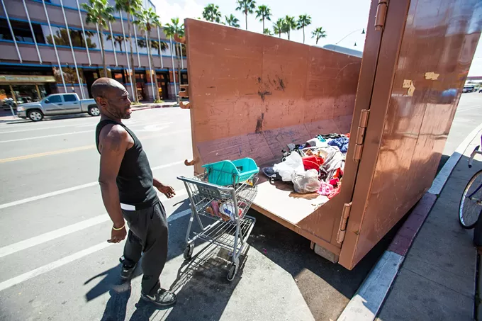 Image: Homeless in Tucson