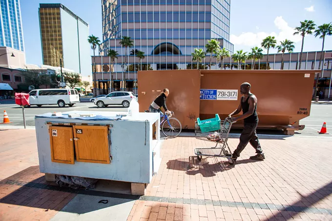 Image: Homeless in Tucson