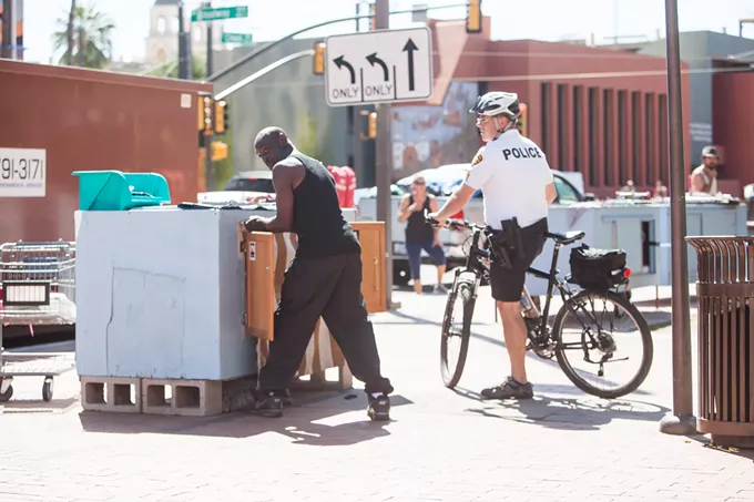 Image: Homeless in Tucson