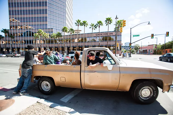 Image: Homeless in Tucson