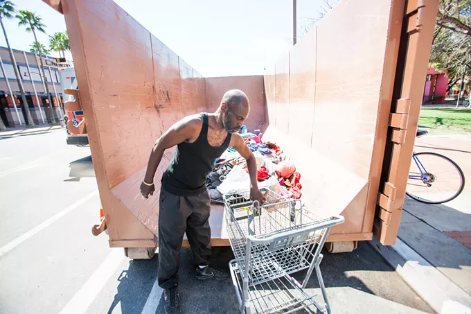 Image: Homeless in Tucson