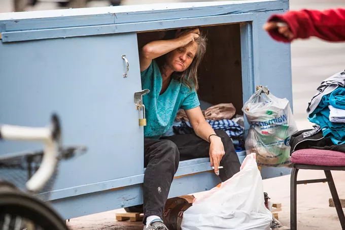Image: Homeless in Tucson