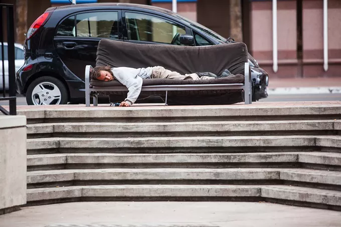 Image: Homeless in Tucson