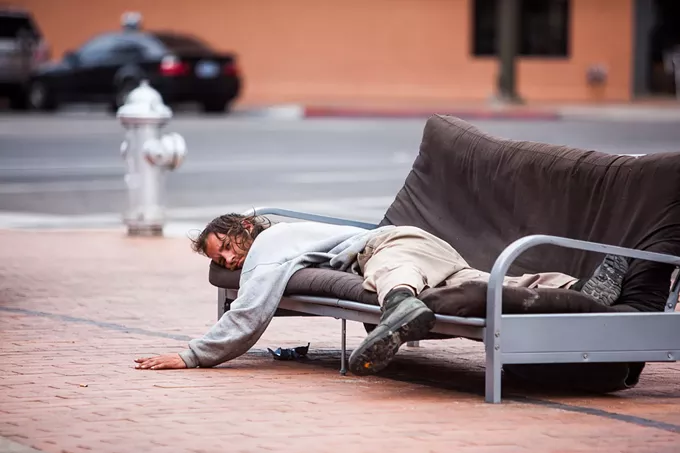 Image: Homeless in Tucson