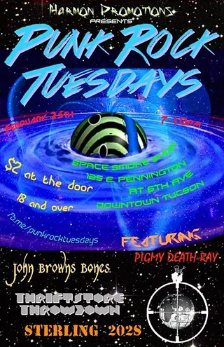 Image: John Brown's Bones, Pygmy Death Ray, Sterling 202's, and others