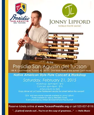 Image: Jonny Lipford Flute Workshop