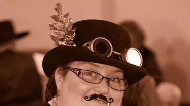 Image: Tucson Steampunk Society's Third Annual Dickens' Tea