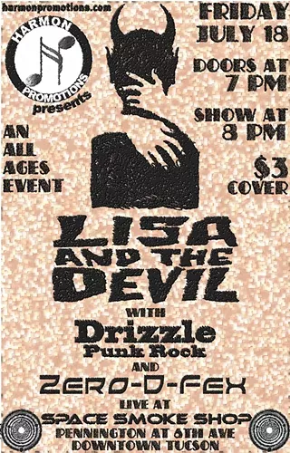 Image: Lisa and the Devil, Drizzle Punkrock, and Zero-D-Fex