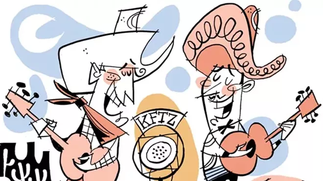 Image: &ldquo;Live! From the Arroyo Cafe! Dave Fitzsimmons presents The Old Pueblo Radio Show&rdquo;