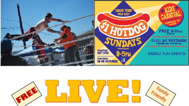 Image: Live Wrestling! (Family friendly)