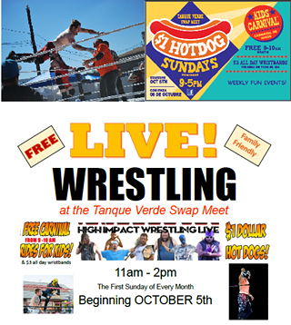 Image: Live Wrestling! (Family friendly)