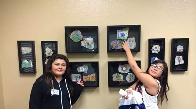 Image: Manzo Elementary Art & Science Exhibit "Young Scientists - Young Artists"
