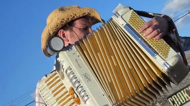 Image: Mardi Gras Party with crayfish and Jimmy Carr and the Awkward Moments