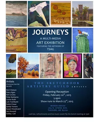 Image: Meet the Artists ~ JOURNEYS ~ Artists Reception