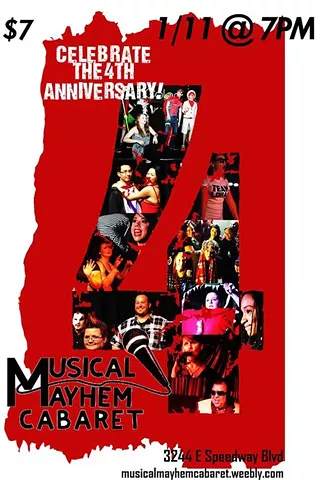 Image: Musical Mayhem Cabaret's Four Year Anniversary Extravaganza
