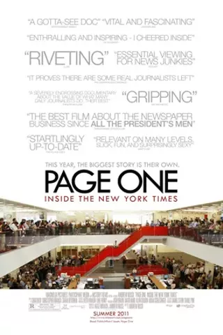 Image: Page One: Inside The New York Times