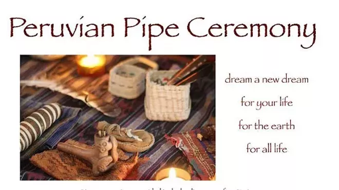 Image: Peruvian Pipe Ceremony