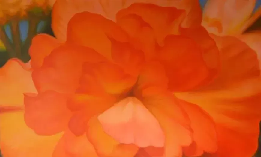 Radiance Emerging, Elizabeth von Isser, 36&rdquo; x 60&rdquo;, Acrylic on canvas