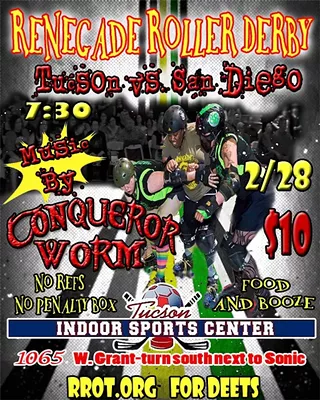 Image: Renegade Rollergirls Season Opener ft:Conqueror Worm