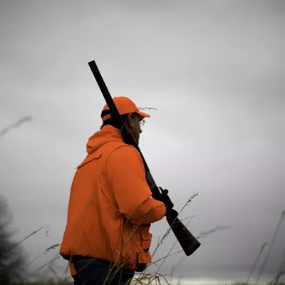 Image: Santorum Goes Hunting