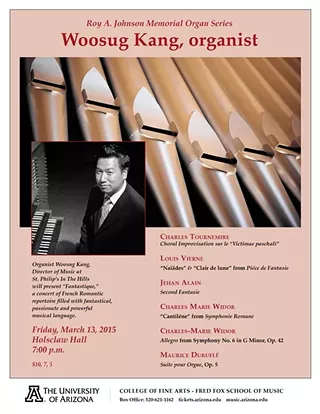 Image: Roy A. Johnson Memorial Organ Series featuring Woosug Kang